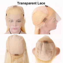 High Quality Pre Plucked Brazilian Virgin Remy Blonde Straight Lace Front Wig Human Hair 13x4 - Goddess Beauty Royal Wigs