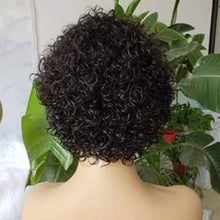 Pixie Cut Wig 13x4 Lace Front Wig Deep Curly Lace Front Wigs Human Hair Short Bob Wig Human Hair Lace Front Bob Cut Wig With Baby Hair 6 inc - Goddess Beauty Royal Wigs