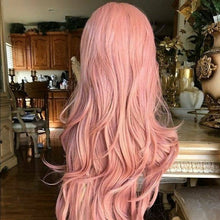 Peach Pink Beauty Lace Front Wig - Goddess Beauty Royal Wigs