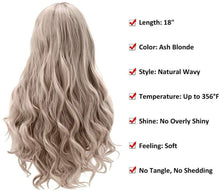Ash Blonde Beauty Wig// Wavy Lace Front Wig //Beautiful//Gorgeous Hair// - Goddess Beauty Royal Wigs