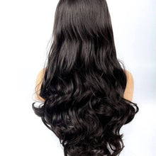 Dark Brown Brunette Bodywave Lace Front Wig 24-26 inches!! - Goddess Beauty Royal Wigs