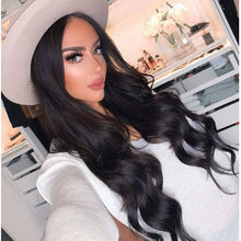 Dark Brown Brunette Bodywave Lace Front Wig 24-26 inches!! - Goddess Beauty Royal Wigs