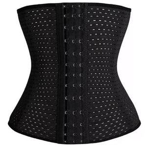 Black Steel Bone Waist Trainer-slim Your Waist!! - Goddess Beauty Royal Wigs