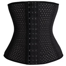 Black Steel Bone Waist Trainer-slim Your Waist!! Size XL - Goddess Beauty Royal Wigs