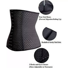 Black Steel Bone Waist Trainer-slim Your Waist!! - Goddess Beauty Royal Wigs