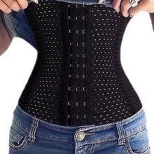 Black Steel Bone Waist Trainer-slim Your Waist!! Size XL - Goddess Beauty Royal Wigs