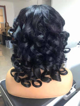 Black/Curly Wig/Wi Exquisite Black Short Kinky Curly/ Synthetic Afro/ with Bangs for Black Women Heat Resistant Hair - Goddess Beauty Royal Wigs