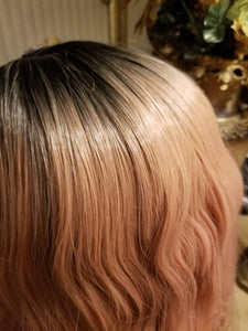 Ombre Pink Beauty Lace Front Wig - Goddess Beauty Royal Wigs