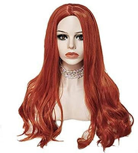 Copper Red Beauty Full Wig - Goddess Beauty Royal Wigs