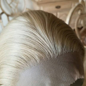 Ash Blonde Wavy Lace Front Wig//Honey Blonde - Goddess Beauty Royal Wigs