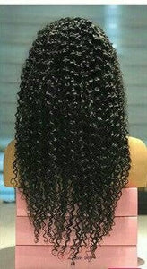 Black// Human Hair/ Lace Front Wigs// Natural//Tight Curly// Wavy// Curly// Brazilian Remy// Wig// Glueless Lacewig - Goddess Beauty Royal Wigs