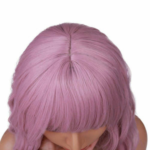 Stunning Ash Purple Full Wig - Goddess Beauty Royal Wigs