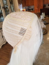 White Platinum Blonde Lace Front Wig