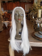 White Platinum Blonde Lace Front Wig