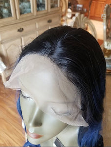 Ombre Black Beauty Lace Front Wig