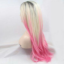 Blonde Ombre Pink Lace Front Wig - Goddess Beauty Royal Wigs