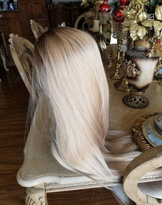 Ombre Blonde Beauty Lace Front Wig 20-22 inches!! - Goddess Beauty Royal Wigs