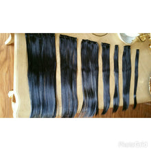 Black Full Head Clip In Extension!! - Goddess Beauty Royal Wigs