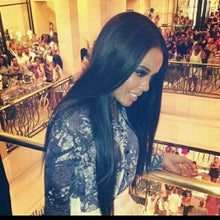Beautiful Human Hair Blend Yaki Full Lace Front Wig 20-24inch - Goddess Beauty Royal Wigs