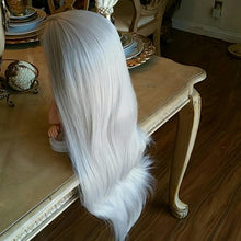 White Beauty Lace Front Wig - Goddess Beauty Royal Wigs