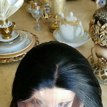 Black Loose Bodywave Lace Front Wig - Goddess Beauty Royal Wigs