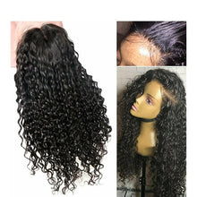 Curly Beauty Virgin Human Hair Lace Front Wig 14-16 inches - Goddess Beauty Royal Wigs