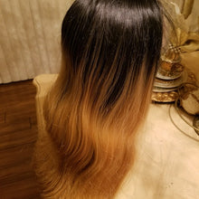 Ombre Darkroot Blonde Lace Front Wig - Goddess Beauty Royal Wigs