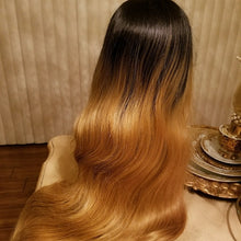 Ombre Darkroot Blonde Lace Front Wig - Goddess Beauty Royal Wigs