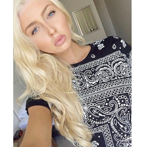 Pale Blonde Full Head Clip in Extension #60 - Goddess Beauty Royal Wigs