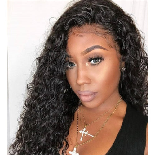 Waterwave Curly Beauty Lace Front Wig 26-28 inches!! - Goddess Beauty Royal Wigs