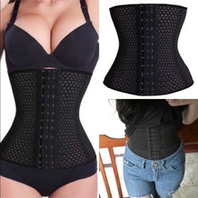 Black Steel Bone Waist Trainer-Slim Your Waist!! - Goddess Beauty Royal Wigs