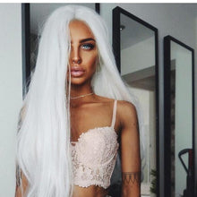 White Beauty Lace Front Wig - Goddess Beauty Royal Wigs
