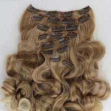 Ombre Blonde Beauty Full Head Clip in Extension - Goddess Beauty Royal Wigs