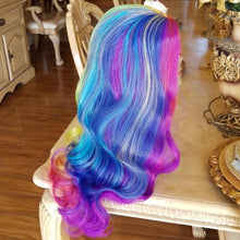 Rainbow Beauty Full Wig - Goddess Beauty Royal Wigs