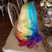 Rainbow Beauty Full Wig - Goddess Beauty Royal Wigs