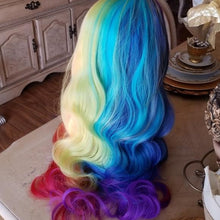 Rainbow Beauty Full Wig - Goddess Beauty Royal Wigs