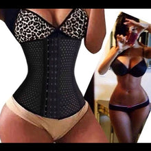 Black Steel Bone Waist Trainer-Slim Your Waist!! - Goddess Beauty Royal Wigs