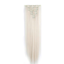 Pale Blonde Full Head Clip in Extension #60 - Goddess Beauty Royal Wigs