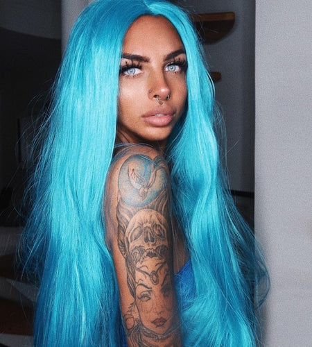 Blue Ice Beauty Lace Front Wig - Goddess Beauty Royal Wigs