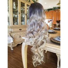 Ombre Blonde Beauty Waves Lace Front Wig