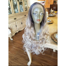 Ombre Blonde Beauty Waves Lace Front Wig