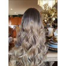 Ombre Blonde Beauty Waves Lace Front Wig